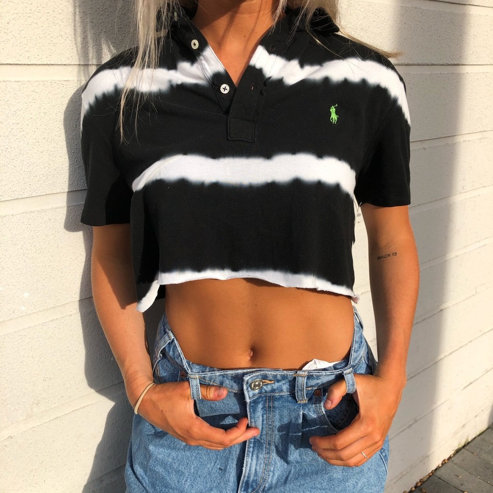 cropped polo